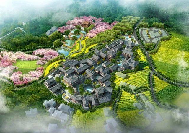 乡村旅游振兴!江安将建设一生态古风小镇景区,规划效果图曝光!
